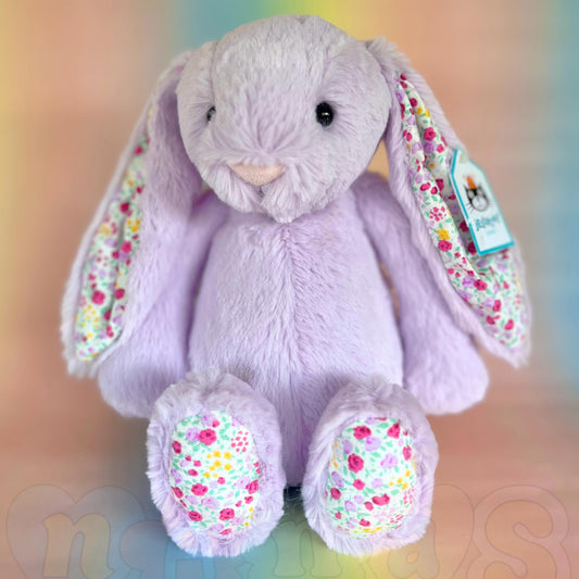 purple Jellycat Blossom Medium Rabbit Berry Plush,Cute Soft Toy